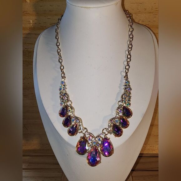 Beautiful Aurora Borealis Fashion Statement NWOT - Picture 1 of 8
